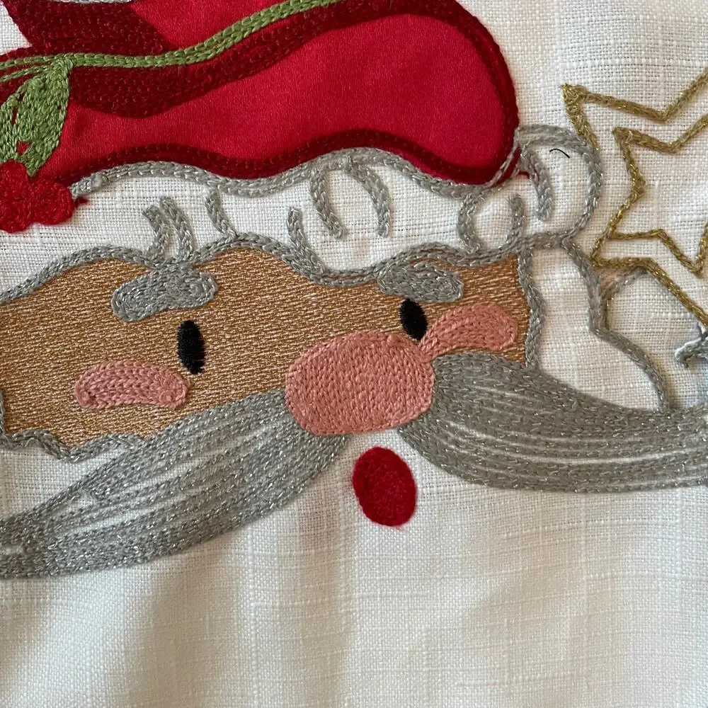 Envogue embroidered santa